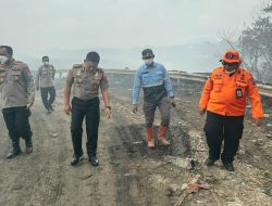 Dua Hari Berturut-turut Pantau TPA Supit Urang, Kapolresta Danang Fokus Padamkan Bara Tersembunyi