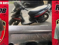 Hendak Gadaikan Motor Curian Rp4 Juta, Pria di Buring Diciduk Polisi